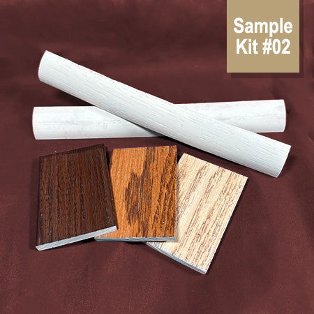 Sample Kit of Color and Product Flexible Stainable Transition Moldings